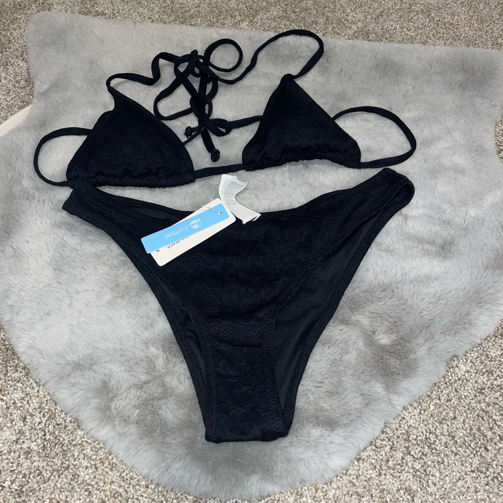 Women's Black Bikini Set